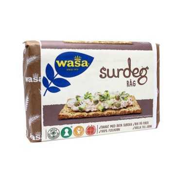 Wasa Surdeg Råg / Pan Crujiente de Masa Madre de Centeno 305g