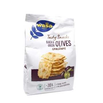 Wasa Black&Green Olives Crackers 150g