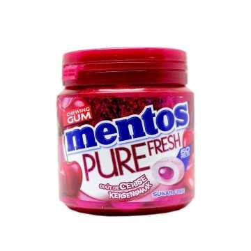 Mentos Chewing Gum Pure Fresh Kersensmaak / Chicles sabor Cereza 100g