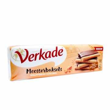 Verkade Meesterbaksels Knapperige Karamel / Galletas con Chocolate y Caramelo 160g