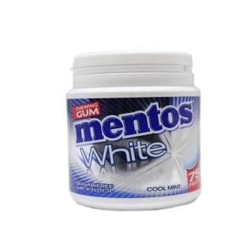 Mentos White Cool Mint Chewing Gum / Chicles Menta Fresca 112,5g