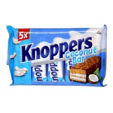 Storck Knoppers Cococnut Bar / Chocolatina con Coco y Caramelo 200g