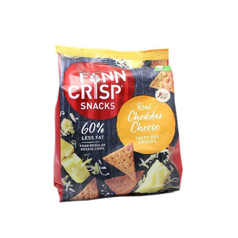 Funn Crips Snacks Cheddar Cheese / Snacks de Pan Crujiente con Queso 150g