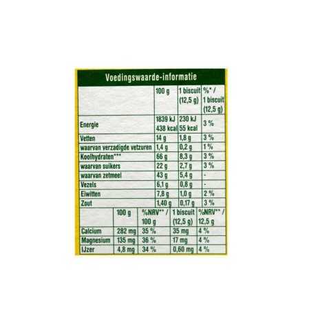 Liga Belvita Original Meergranen / Whole Grain Biscuits 300g