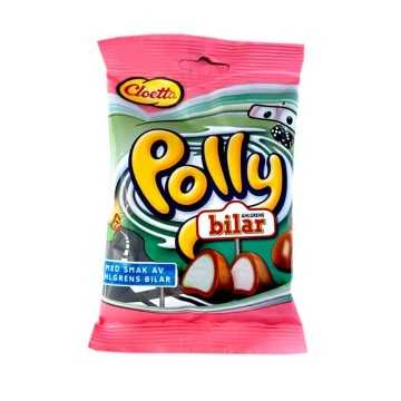 Cloetta Polly Ahlgrens Bilar / Bombones Rellenos de Golosinas 100g