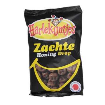 Harlekinjntjes Zachte Honind Drop / Dulces de Regaliz con Miel 300g