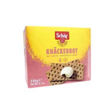 Schär Knäckebrot Glutenfrei / Pan Crujiente Sin Gluten y Sin Lactosa 230g