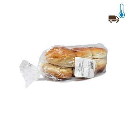 Brood Witte Bollen / Panecillos para Hamburguesa Blancos x6