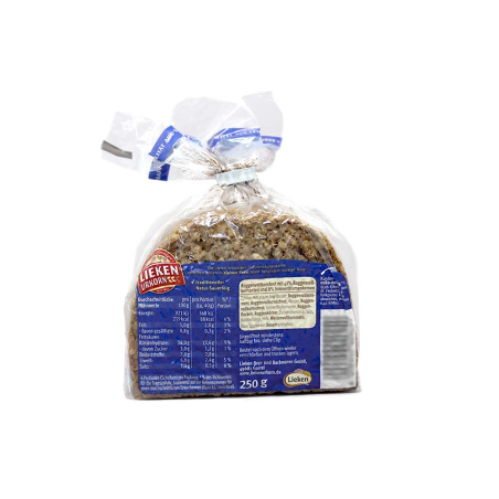 Lieken Urkorn Kleines Kerni Knackig&Kraftig / Rye Bread with Seeds 250g