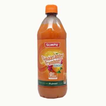 Slimpie Sinaasappel Framboos Siroop  / Concentrado de Naranja y Frambuesa 650ml