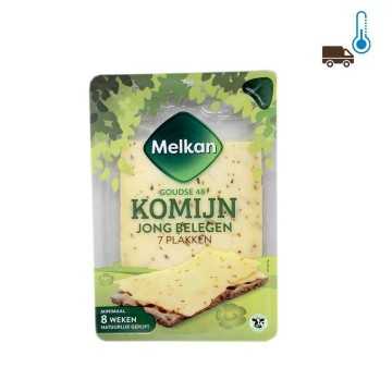 Melkan Goudse 48+ Komijn Jong Belegen / Gouda con Comino Joven 190g