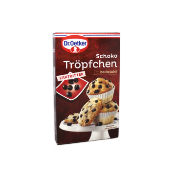 Dr.Oetker Schokotröpfchen Zartbitter /  Black Chocolate Seeds 75g