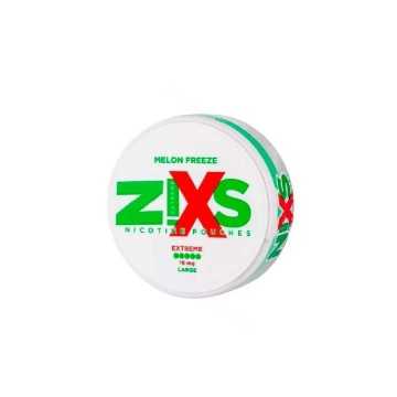 Zixs Nicotine Pouches Melon Freeze / Bolsitas Nicotina 16g