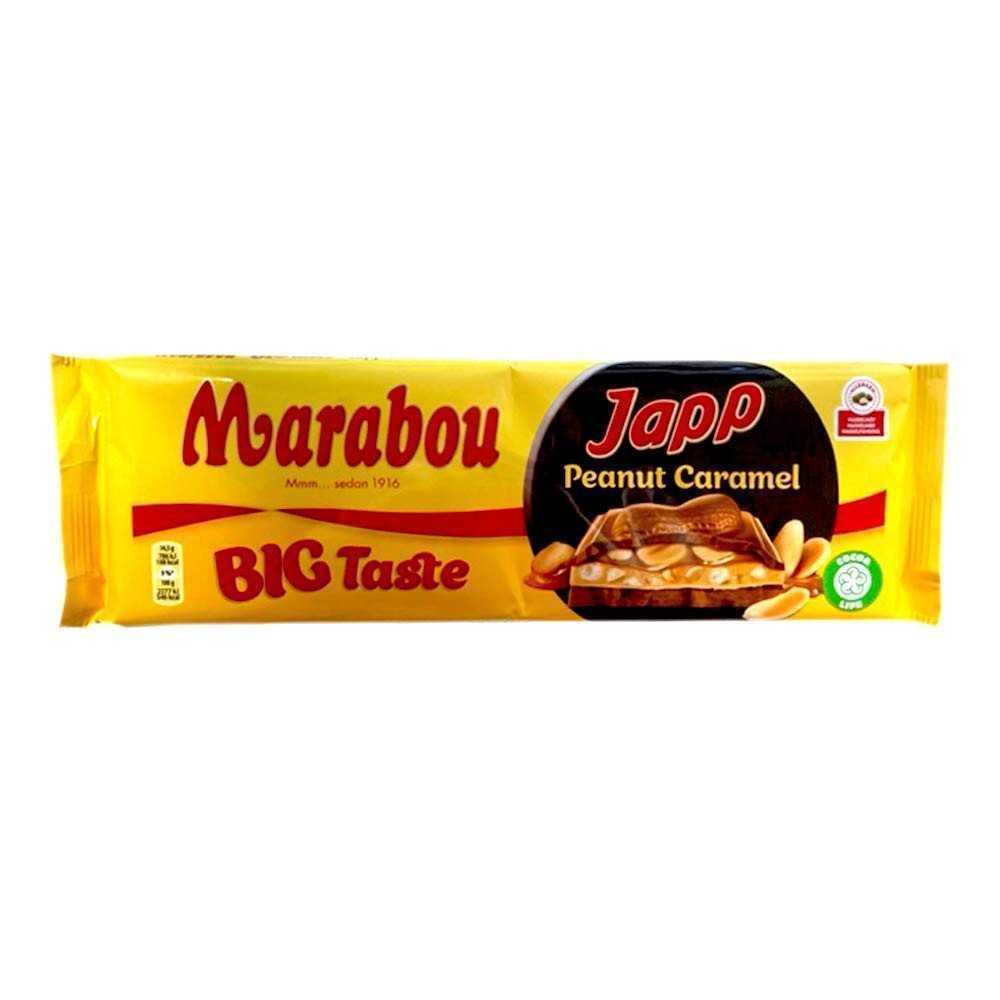 Marabou Japp Peanut Caramel / Caramel Milk Chocolate 276g