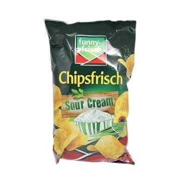 Funny Frisch Chipfrisch Sour Cream / Patatas Fritas sabor Nata Agria y Cebolla 175g