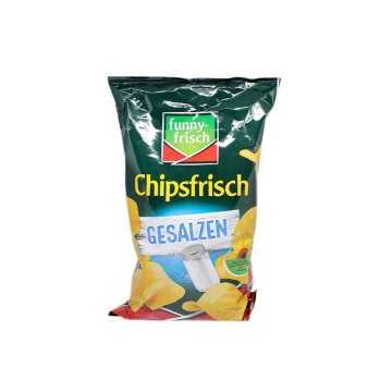 Funny-Frisch Chipfrisch Gesalzen /Patatas Fritas con Sal 175g