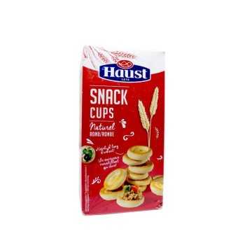 Haust Snack Cups Naturel Rond / Galletas para Aperitivos Redondos 130g