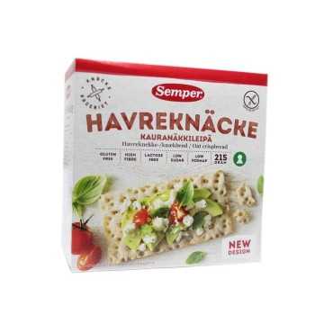 Semper Havreknäcke / Pan de Avena Crujiente Sin Gluten 215g