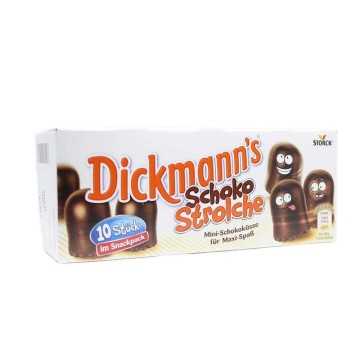 Dickmann’s Schoko Strolche Mini / Besos de Chocolate x10