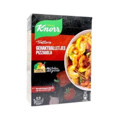 Knorr Trattoria Gehaktballetjes Pizzaiola / Preparado para Pasta y Albóndigas 330g