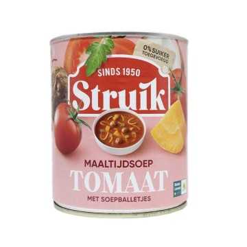 Struik Maaltijdsoep Tomaat met Soepballetjes / Sopa de Tomate con Albóndigas 810g