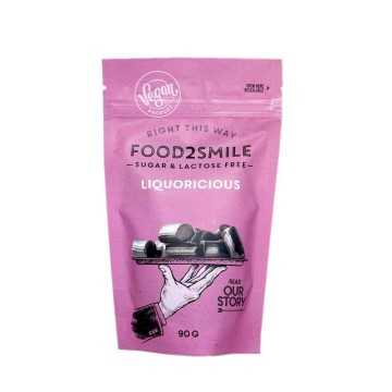 Food2Smile Vegan Liquorice / Regalices Veganos 90g