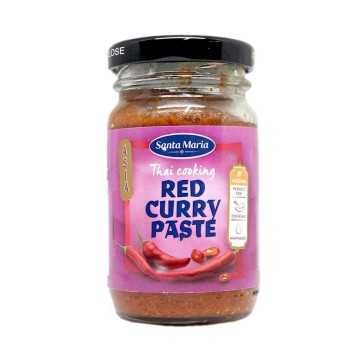 Santa Maria Red Curry Paste / Pasta de Curry Rojo 110g