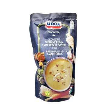 Unox Romige Vergetengroentesoep met Pastinaak&Cantharel / Sopa de Verdura con Chirivía y Rebozuelos 570ml