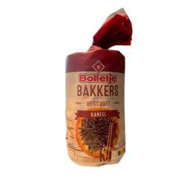 Bolletje Beschuit Kaneel / Round Toasts with Cinnamon 140g