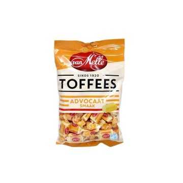 Van Melle Toffee met Advocaatsmaak / Caramelos con Sabor Licor de Huevo 291g