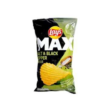 Lay's Max Salt&Pepper Flavour / Patatas Con Sabor a Sal y Pimienta 185g