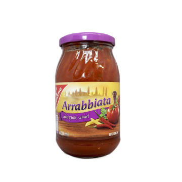 Gut&Günstig Arrabbiata mit Chili, scharf / Salsa Arrabbiata con Chili 400ml