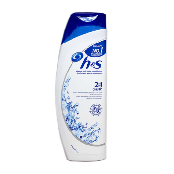 Head and Shoulders 2 in 1 classic / Champú y Acondicionador Anticaspa 500ml