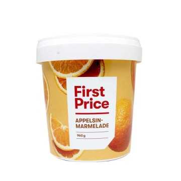 First Price Appelsinmarmelade 960g/ Orange Marmalade