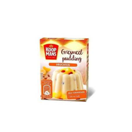 Kopmans Griesmeel Pudding Vruchten 85g/ Semolina Pudding Fruit Flavor