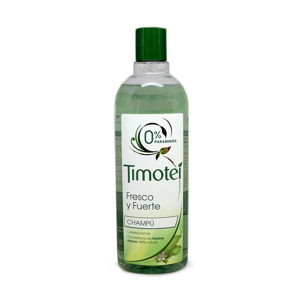 Timotei Champú 0% Parabenos / Shampoo Paraben Free 400ml