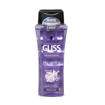 Schwarzkopf Champú Gliss Hair Repair / Asian Smooth 370ml