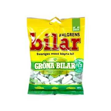 Bilar Ahlgrens Gröna Bilar / Gominolas sabor Limón, Manzana y Pera 100g