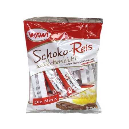 Wawi Schoko-Reis Die Minis / Milk Chocolate with Puffed Rice 200g