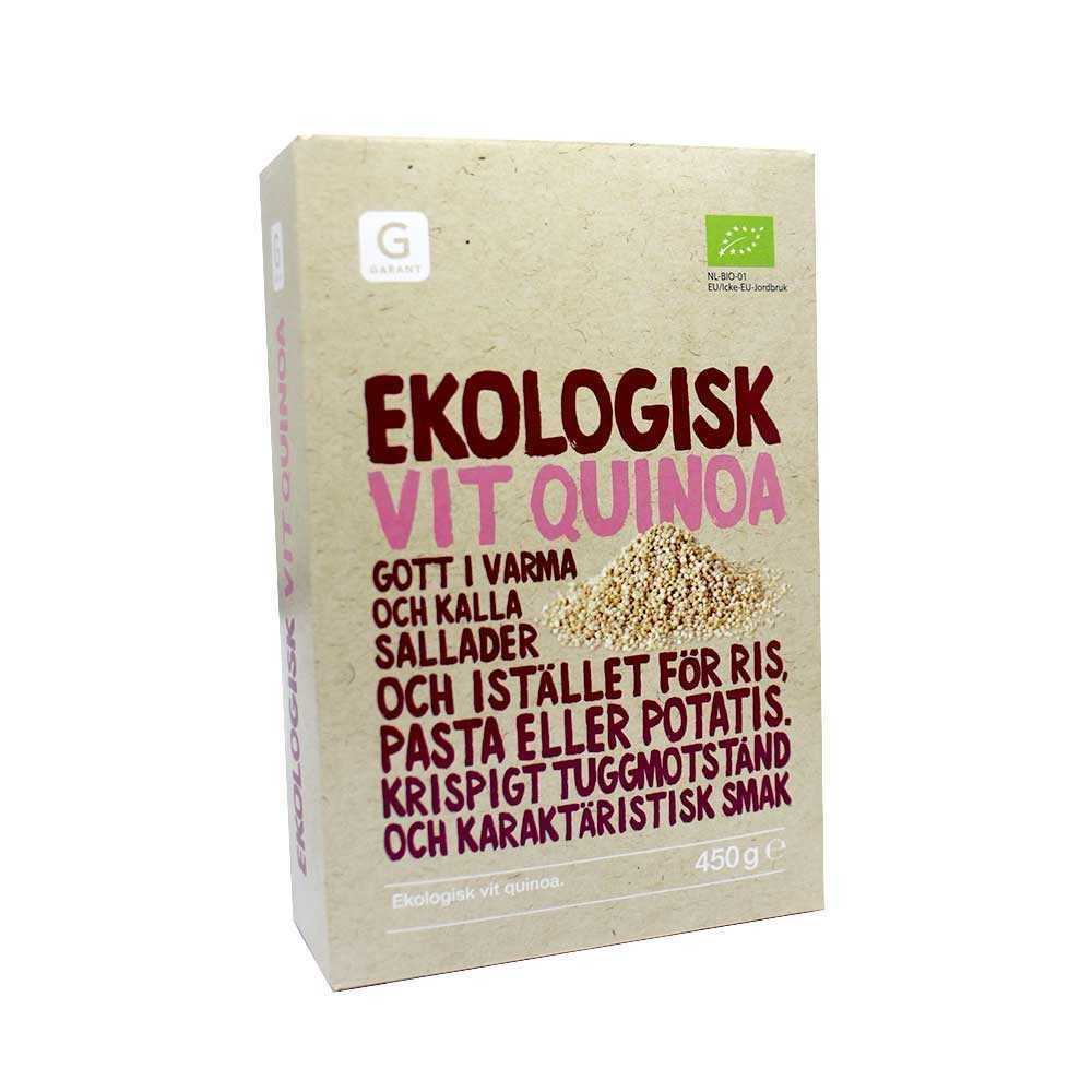 Garant Ekologisk Vit Quinoa / Quinoa Blanca 450g