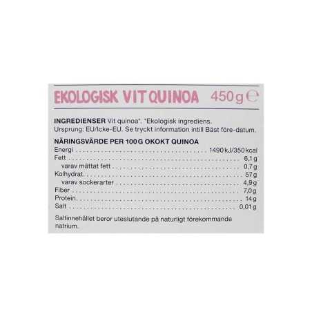 Garant Ekologisk Vit Quinoa / Quinoa Blanca 450g