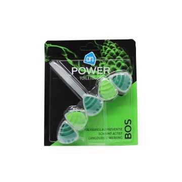 AH Power Toiletblok Bos / Colgador Inodoro Olor a Pino x1