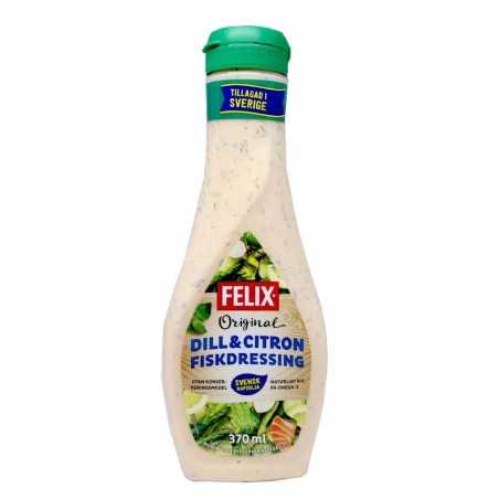 Felix Original Dill&Citron Fiskdressing / Salsa para Pescado Eneldo y Limón 370ml