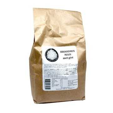 Boonacker Mais met Gist / Corn Breadmix Flour 1Kg