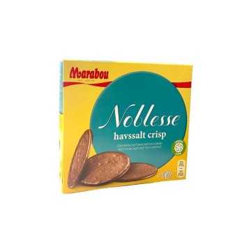 Marabou Havssalt Crisp 150g / Galletas con Chocolate Con Sal Marina 150g