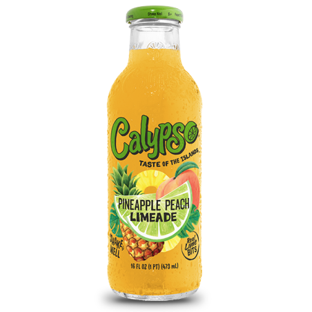 Calypso Pinneaple Peach Limeade 473ml