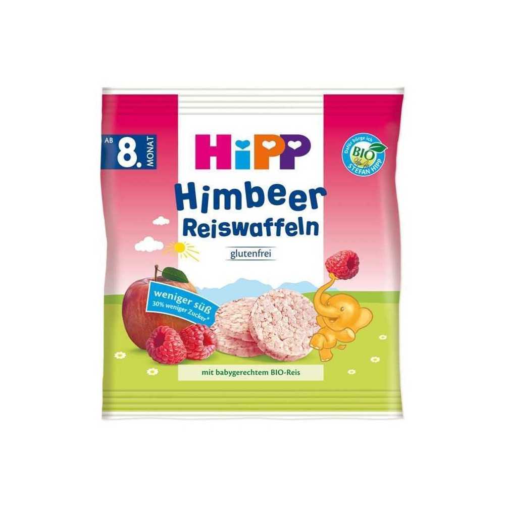 Hipp Himbeer Reiswaffeln 30g / Kids Raspberry Rice Pancakes