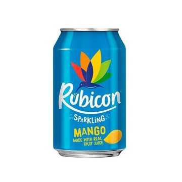 Rubicon Sparkling Mango Drink / Refresco de Mango con Gas 33cl