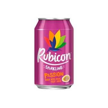 Rubicon Sparkling Passion Drink / Refresco con Fruta de la Pasión 33cl