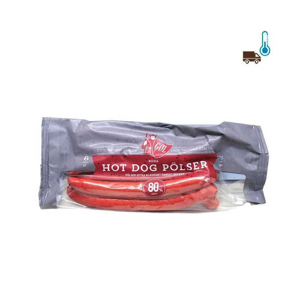 Gøl Röda Hot Dog Pölser / Sausage 375g